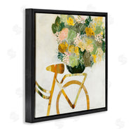 Ruth Fromstein | Yellow Floral Bouquet on Bicycle