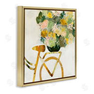 Ruth Fromstein | Yellow Floral Bouquet on Bicycle