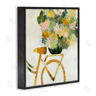Ruth Fromstein | Yellow Floral Bouquet on Bicycle
