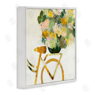 Ruth Fromstein | Yellow Floral Bouquet on Bicycle