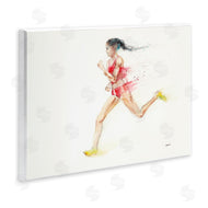 Patti Mann | Watercolor Athlete Female Runner