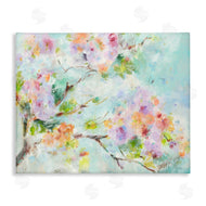 Jill Martin | Soft Floral Branch Pink Flowers