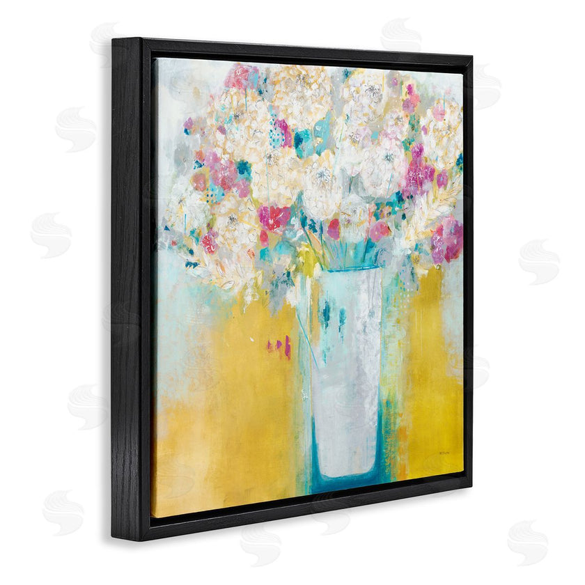 Jill Martin | Vibrant Carnations Yellow Abstract Florals
