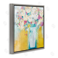 Jill Martin | Vibrant Carnations Yellow Abstract Florals