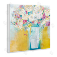 Jill Martin | Vibrant Carnations Yellow Abstract Florals