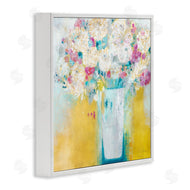 Jill Martin | Vibrant Carnations Yellow Abstract Florals