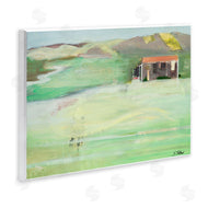 Stacey Pollard | Cottage Abstract Mountain Landscape