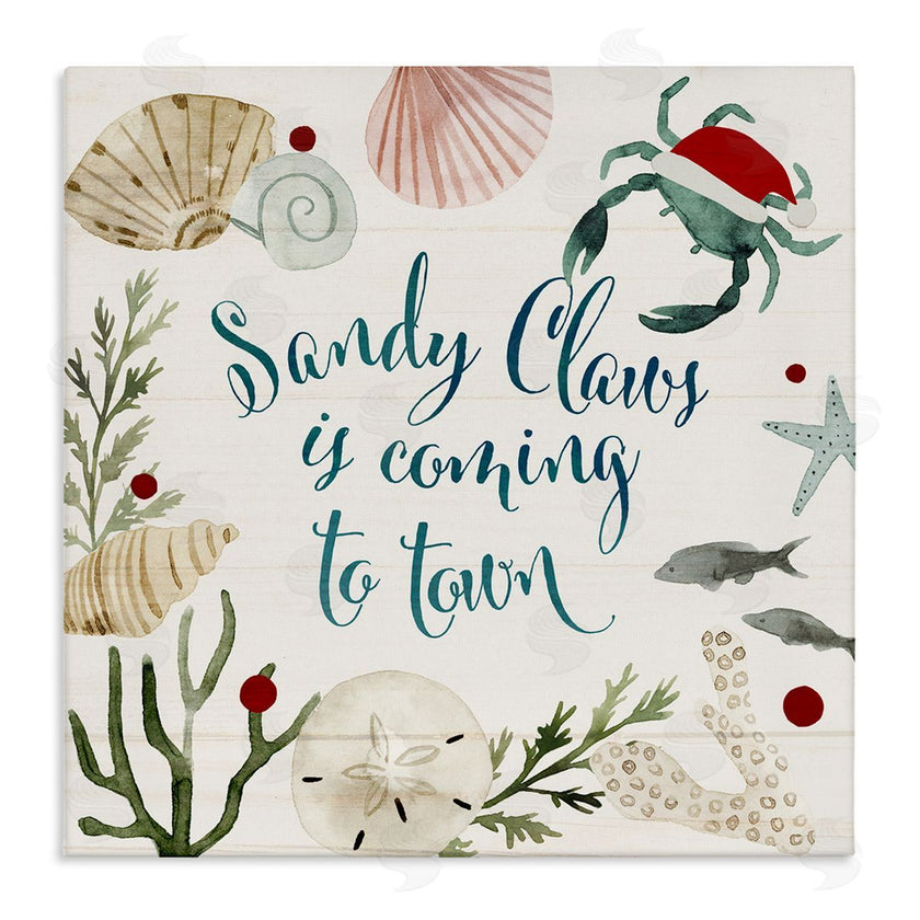 Victoria Barnes | Santa Claus Nautical Holiday Pun