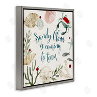 Victoria Barnes | Santa Claus Nautical Holiday Pun