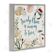 Victoria Barnes | Santa Claus Nautical Holiday Pun