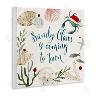 Victoria Barnes | Santa Claus Nautical Holiday Pun