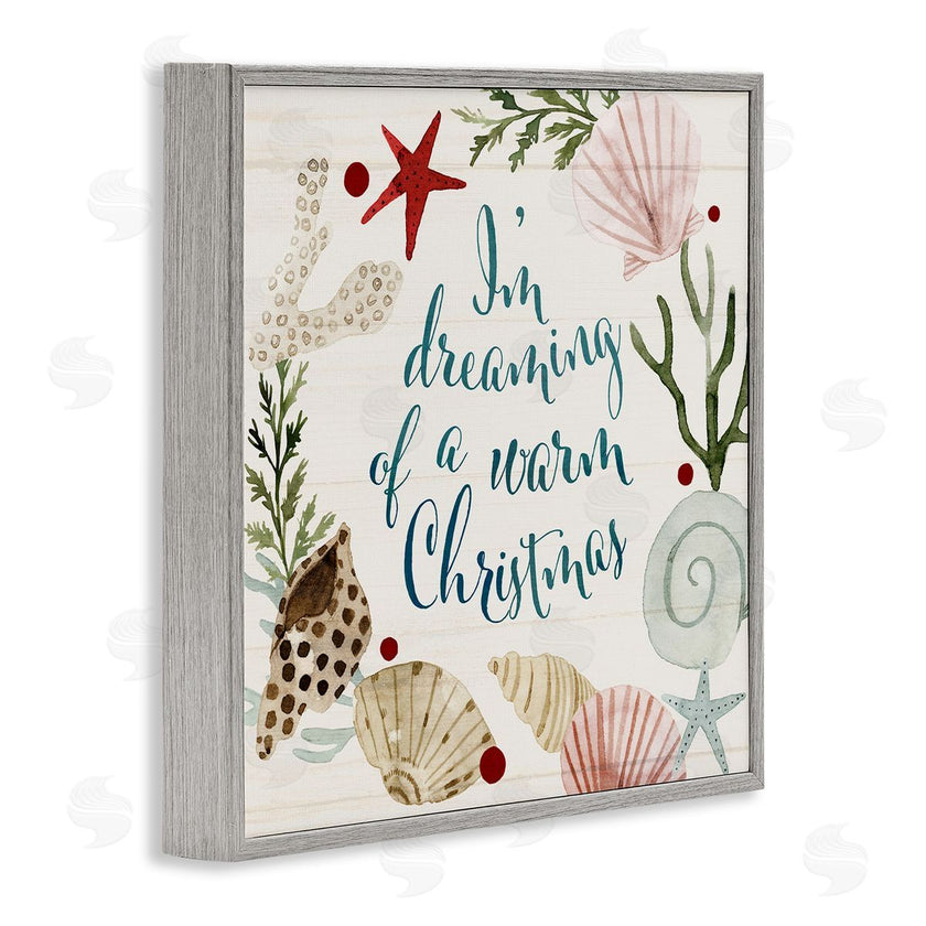 Victoria Barnes | Dreaming of Warm Christmas Phrase