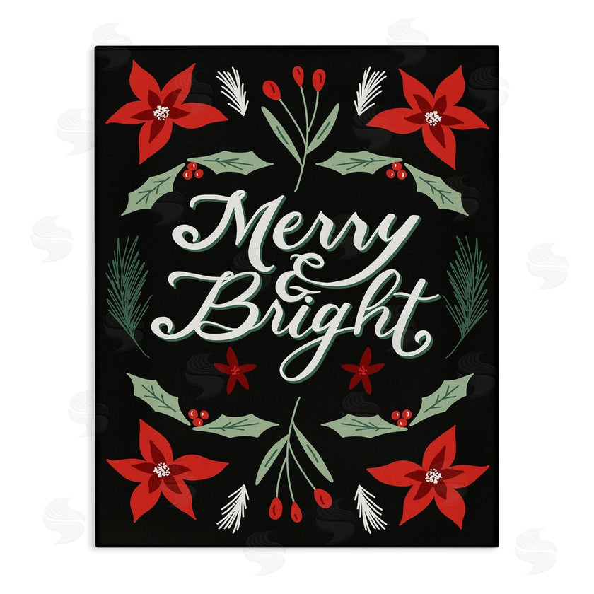 Amanda Houston | Merry and Bright Christmas Poinsettia