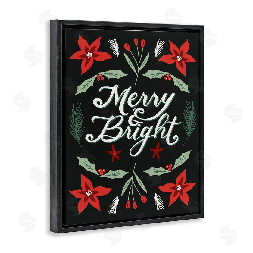 Amanda Houston | Merry and Bright Christmas Poinsettia