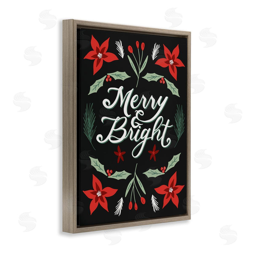Amanda Houston | Merry and Bright Christmas Poinsettia