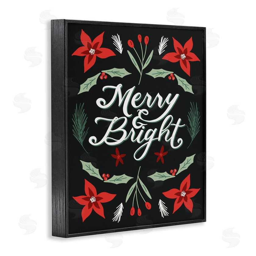 Amanda Houston | Merry and Bright Christmas Poinsettia