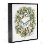 Diane Kater | Holiday Beach Seashell Wreath