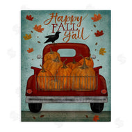 Beth Albert | Autumn Harvest Red Truck