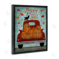 Beth Albert | Autumn Harvest Red Truck