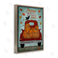 Beth Albert | Autumn Harvest Red Truck