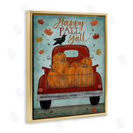 Beth Albert | Autumn Harvest Red Truck