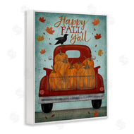 Beth Albert | Autumn Harvest Red Truck