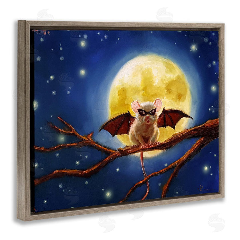 Lucia Heffernan | Halloween Mouse Moon Bat Costume