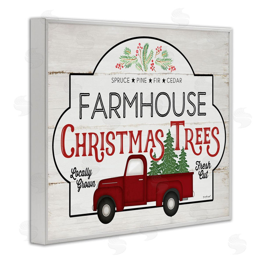 Jennifer Pugh | Farmhouse Christmas Tree Vintage Sign