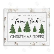 Jennifer Pugh | Farm Fresh Trees Christmas Sign