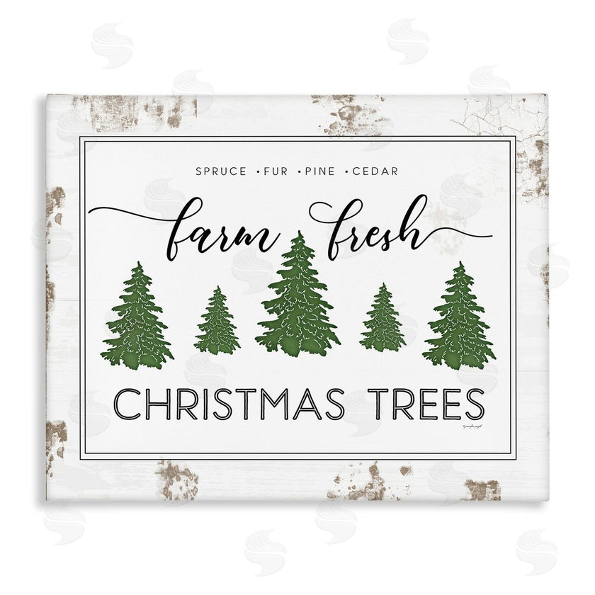Jennifer Pugh | Farm Fresh Trees Christmas Sign