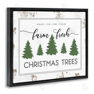 Jennifer Pugh | Farm Fresh Trees Christmas Sign