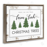 Jennifer Pugh | Farm Fresh Trees Christmas Sign