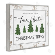Jennifer Pugh | Farm Fresh Trees Christmas Sign