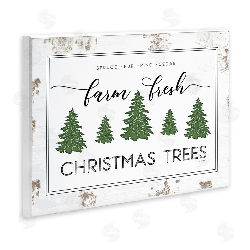 Jennifer Pugh | Farm Fresh Trees Christmas Sign