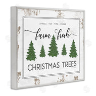 Jennifer Pugh | Farm Fresh Trees Christmas Sign