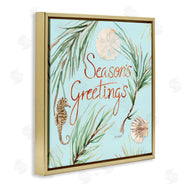 Melissa Hyatt | Season's Greetings Nautical Christmas Seahorse