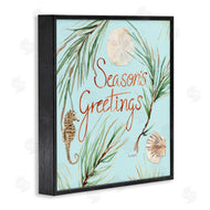 Melissa Hyatt | Season's Greetings Nautical Christmas Seahorse
