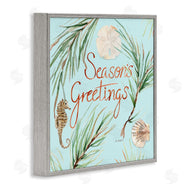 Melissa Hyatt | Season's Greetings Nautical Christmas Seahorse