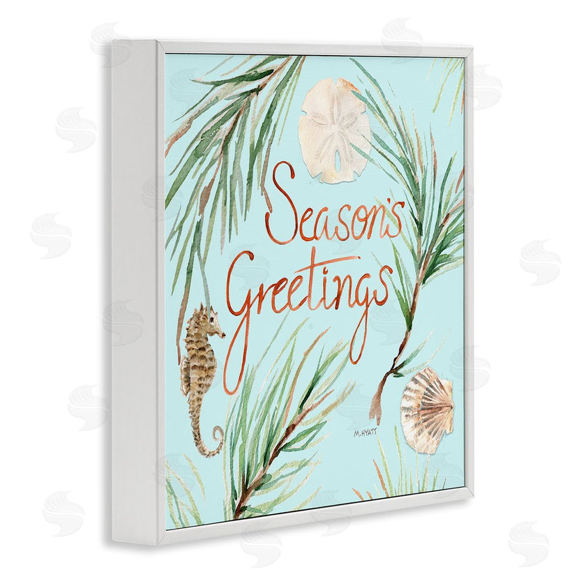 Melissa Hyatt | Season's Greetings Nautical Christmas Seahorse