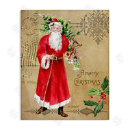 Melissa Hyatt | Vintage Santa Claus Postal Design