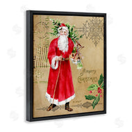 Melissa Hyatt | Vintage Santa Claus Postal Design