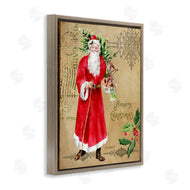 Melissa Hyatt | Vintage Santa Claus Postal Design
