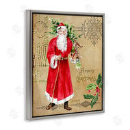 Melissa Hyatt | Vintage Santa Claus Postal Design