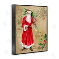 Melissa Hyatt | Vintage Santa Claus Postal Design