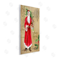 Melissa Hyatt | Vintage Santa Claus Postal Design