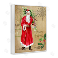 Melissa Hyatt | Vintage Santa Claus Postal Design