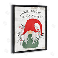 Stupell Studio | Gnome for the Holidays Pun