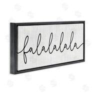 Stupell Studio | Falalalala Minimal Holiday Phrase