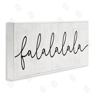 Stupell Studio | Falalalala Minimal Holiday Phrase