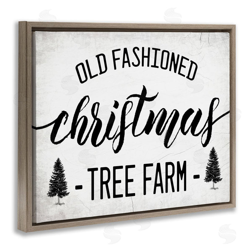 Stupell Studio | Rustic Minimal Christmas Tree Farm